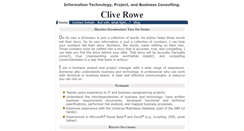 Desktop Screenshot of cliverowe.com